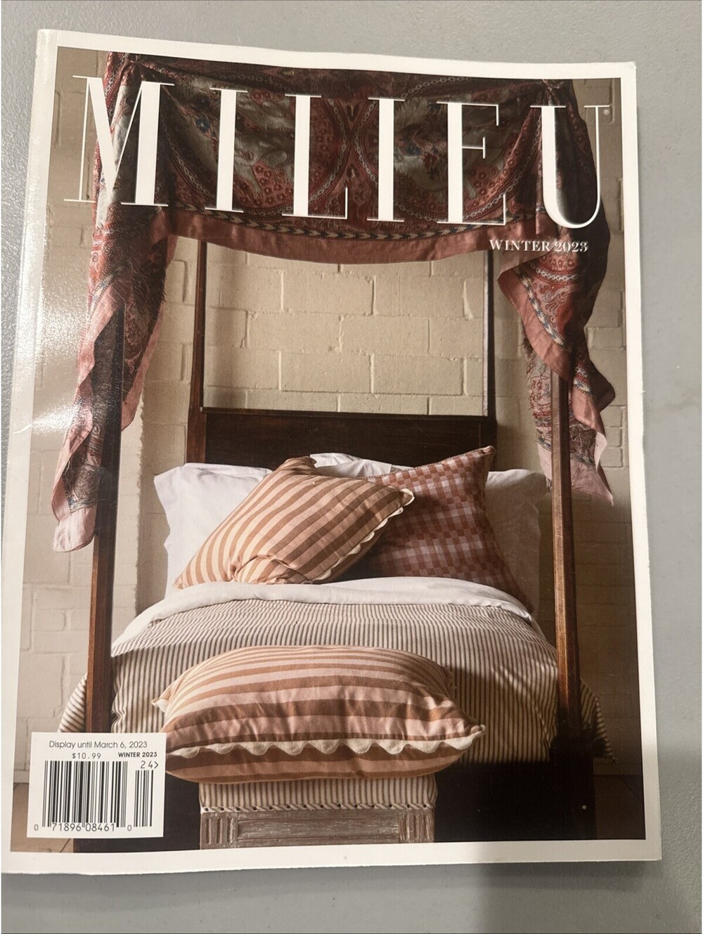 MILIEU MAGAZINE Winter  2023  ISSUE  Decor Interior Design Luxury Global Style